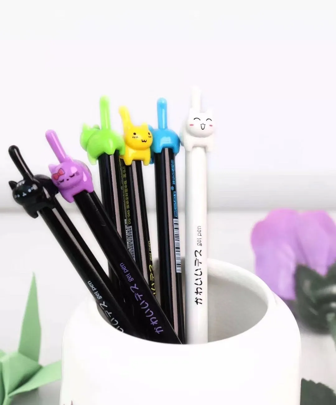 22188 Cat Tail Gel Pen-48