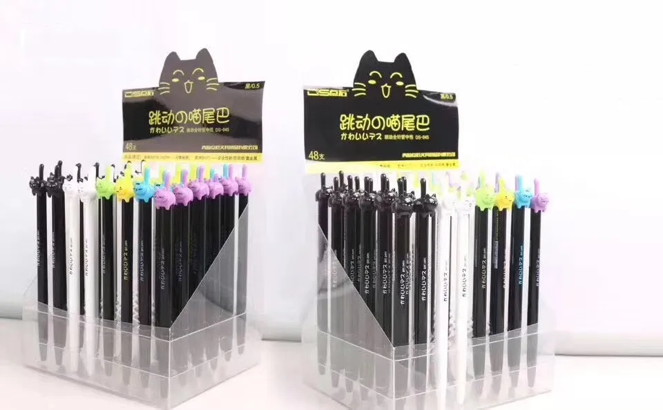 22188 Cat Tail Gel Pen-48