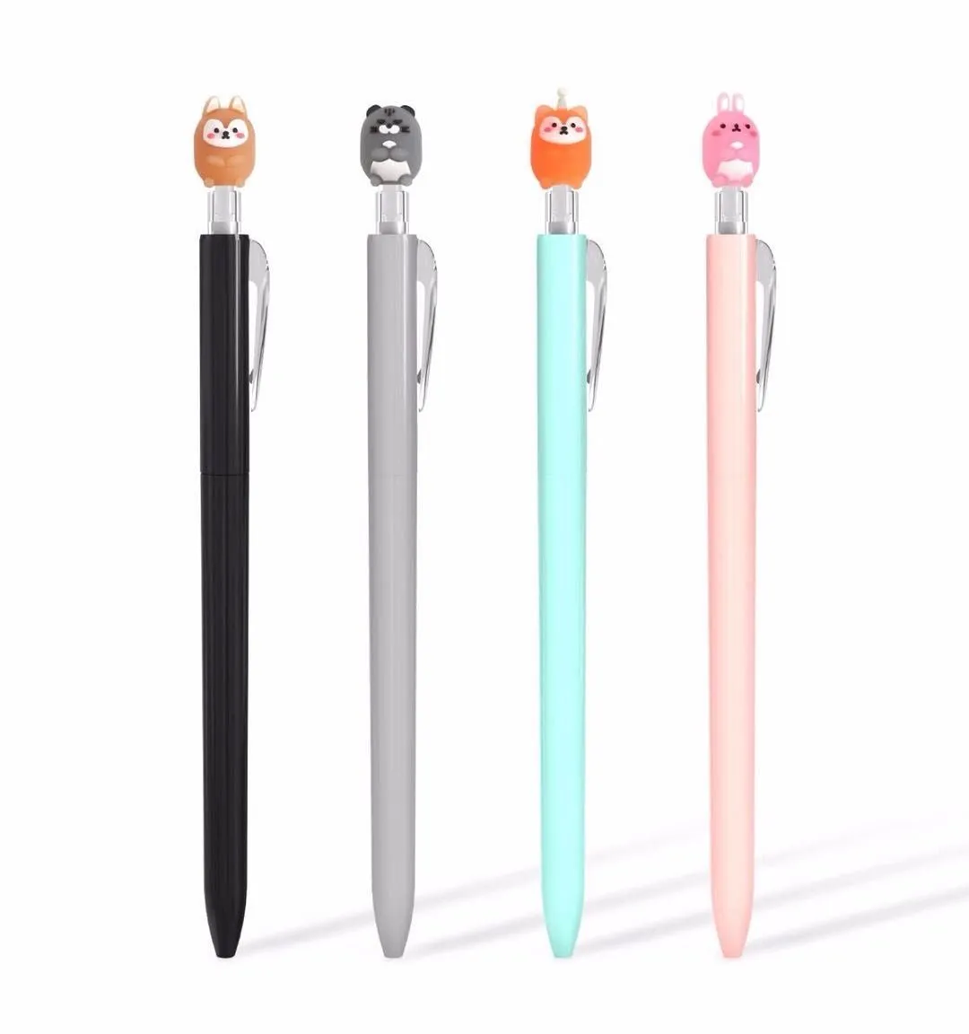 22243 DANCING ANIMAL RETRACTABLE GEL PEN-48