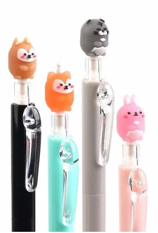 22243 DANCING ANIMAL RETRACTABLE GEL PEN-48