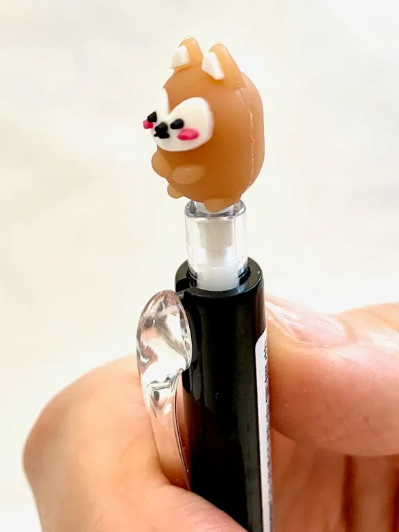 22243 DANCING ANIMAL RETRACTABLE GEL PEN-48