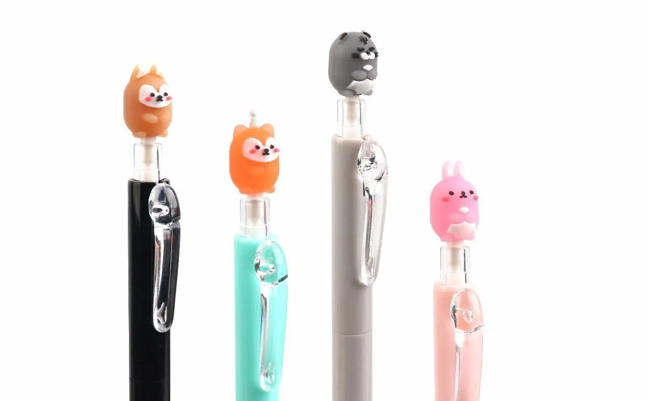 22243 DANCING ANIMAL RETRACTABLE GEL PEN-48