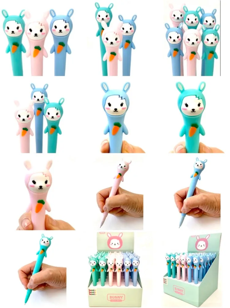 22370 RABBIT GEL PEN-36