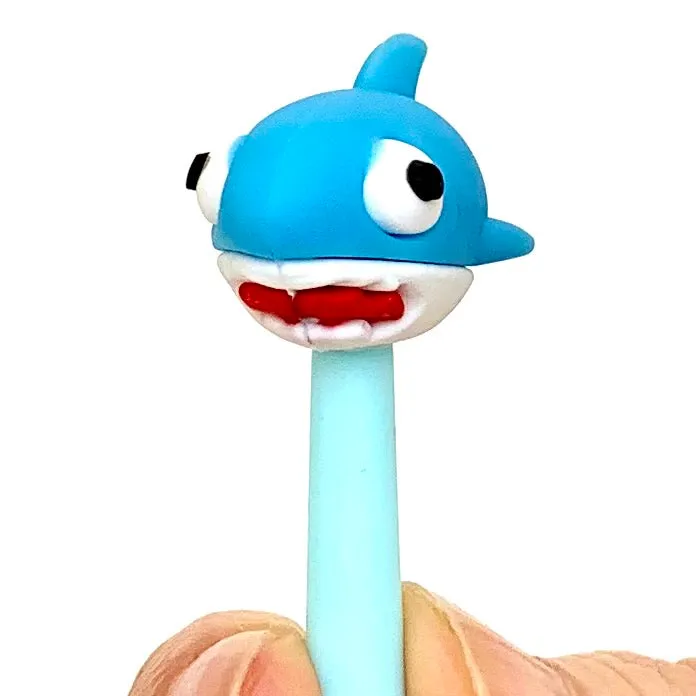 22387 SHARK WIGGLE GEL PEN-48