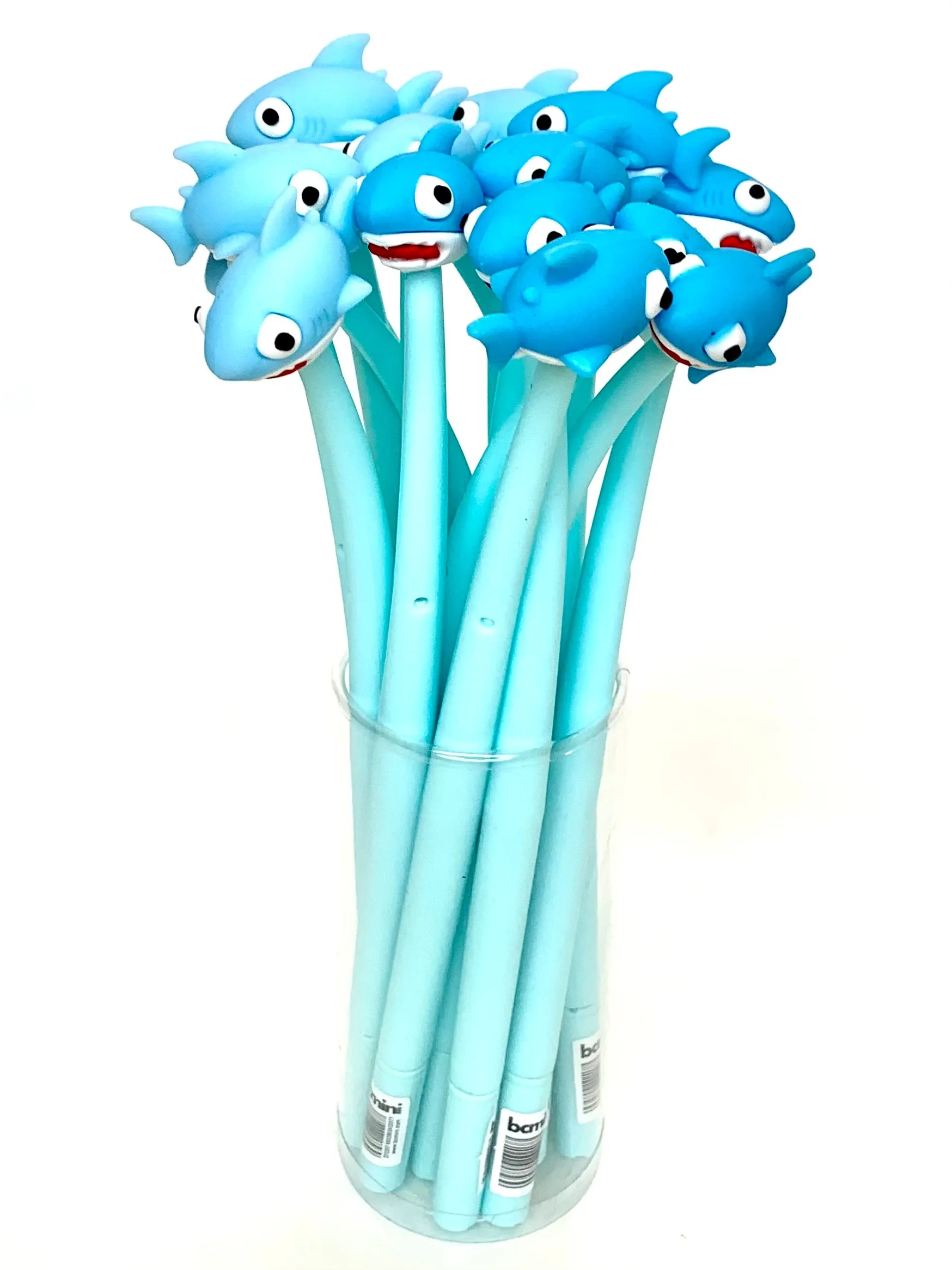 22387 SHARK WIGGLE GEL PEN-48