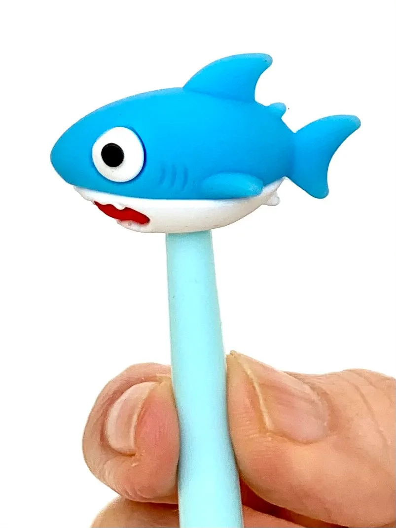 22387 SHARK WIGGLE GEL PEN-48