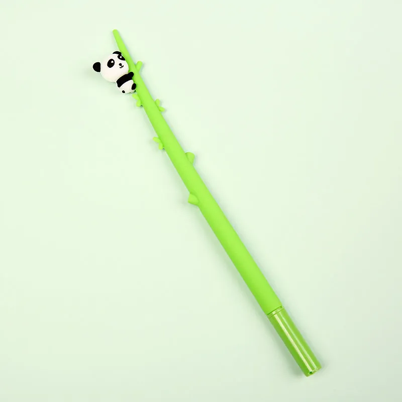 22389 PANDA BAMBOO WIGGLE GEL PEN-48