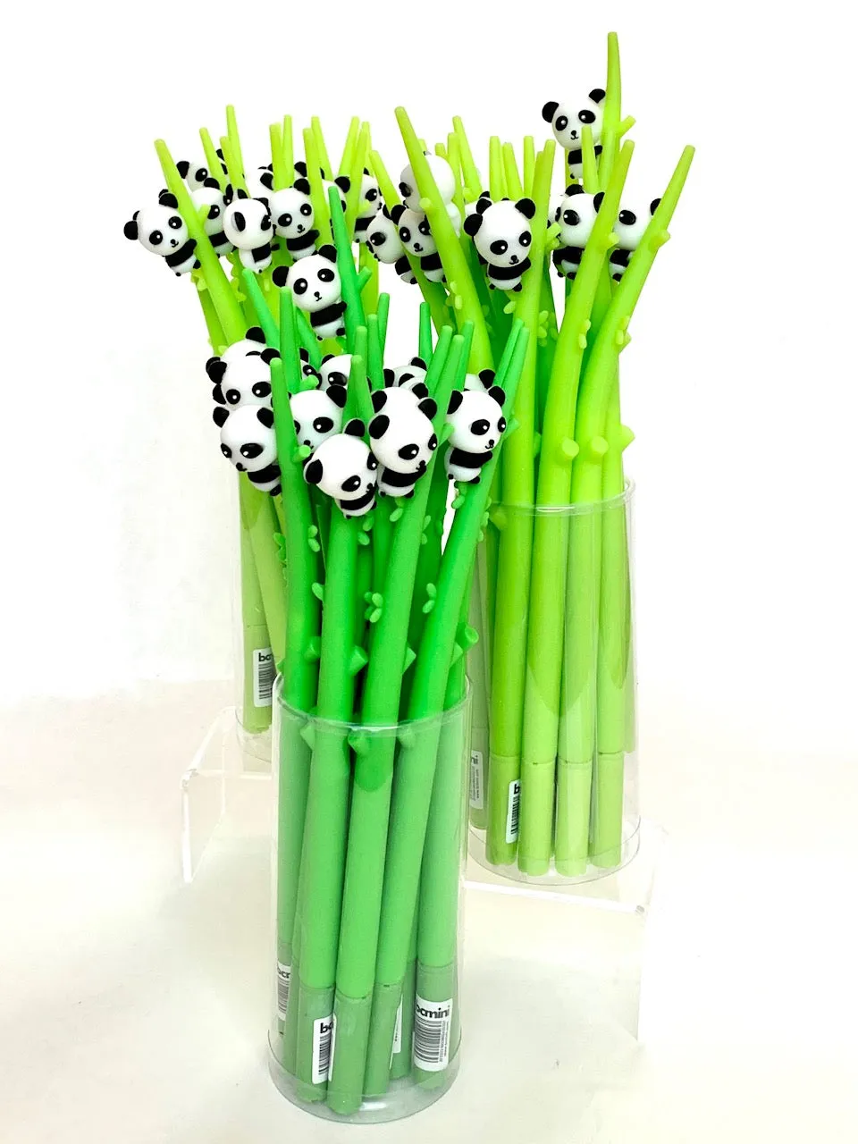 22389 PANDA BAMBOO WIGGLE GEL PEN-48