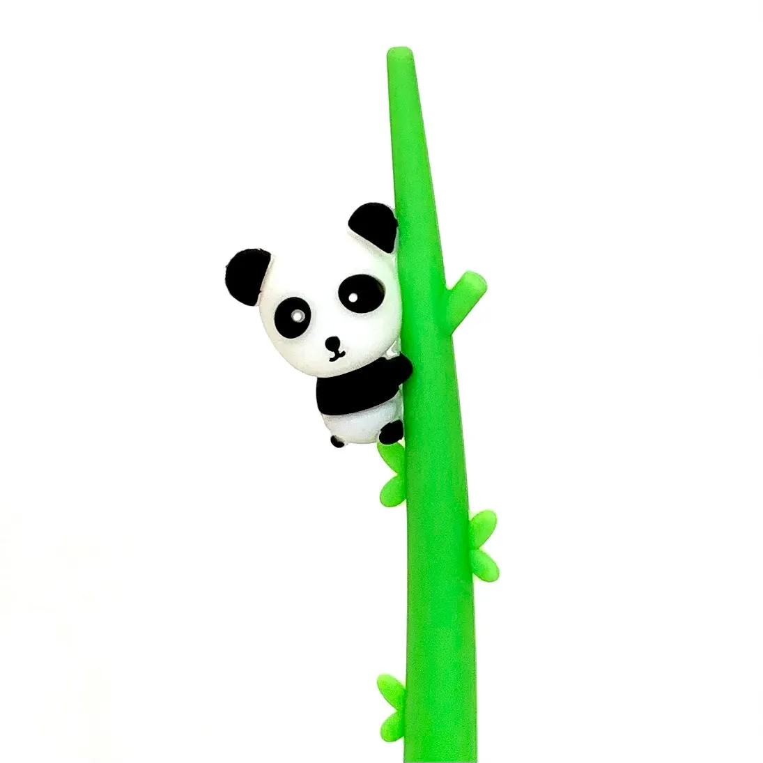 22389 PANDA BAMBOO WIGGLE GEL PEN-48