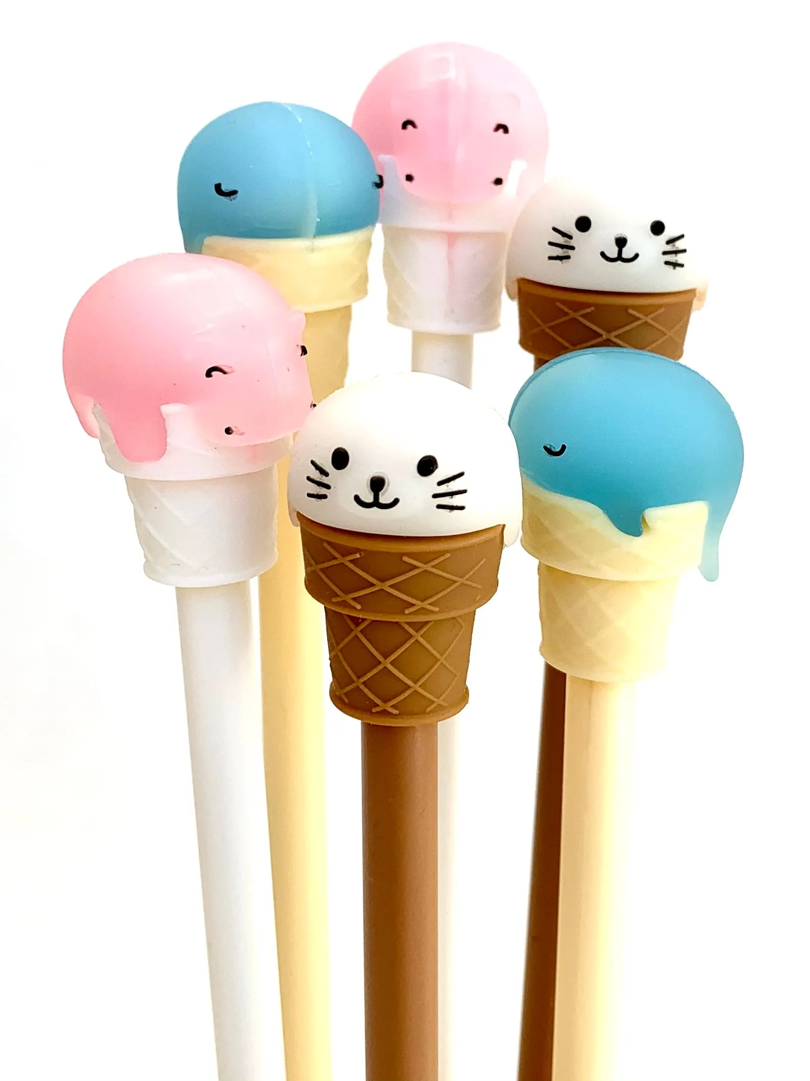 22402 ICE CREAM ANIMALS GEL PEN-36