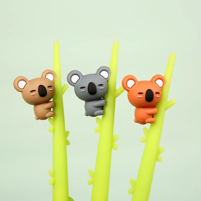 22408 KOALA STICK WIGGLE GEL PEN-48