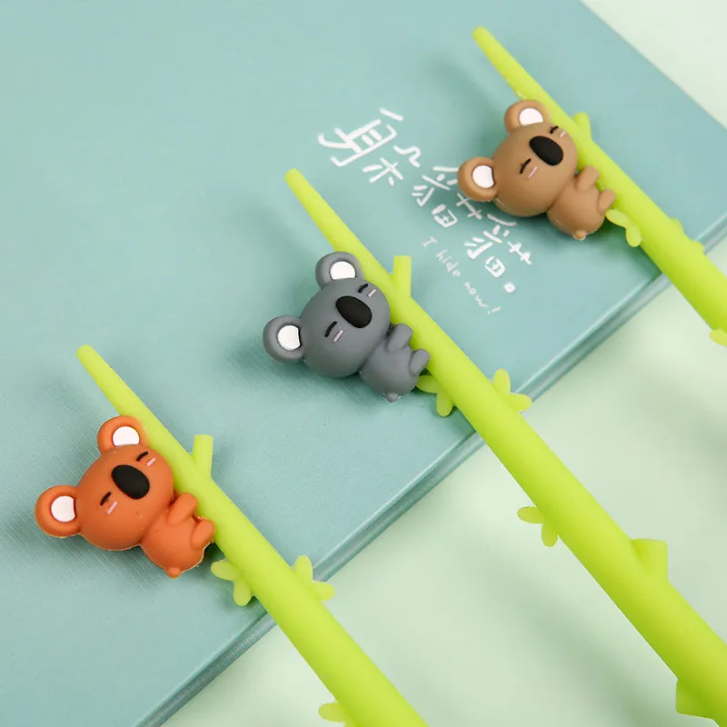 22408 KOALA STICK WIGGLE GEL PEN-48