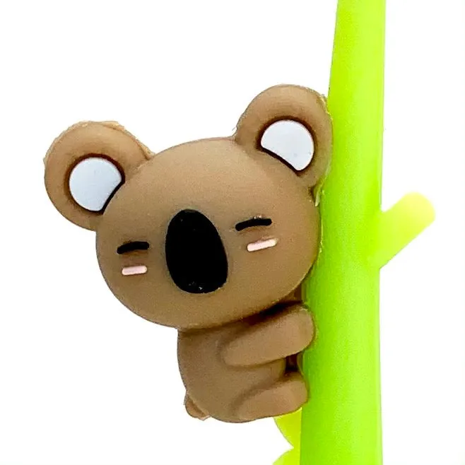 22408 KOALA STICK WIGGLE GEL PEN-48