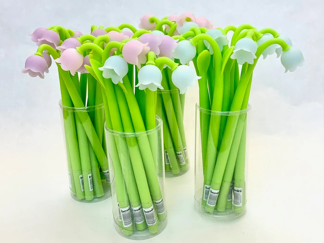 22413 LILY OF THE VALLEY FLOWER COLOR CHANGING GEL PEN-48 no