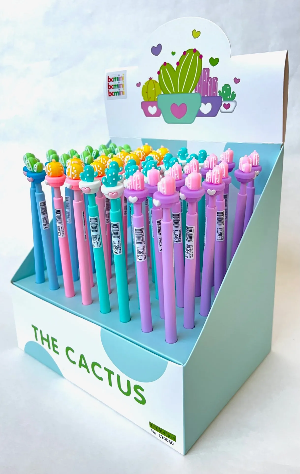 22474 CACTUS GEL PEN-48