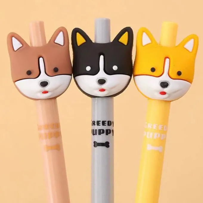 224792 CORGI RETRACTABLE GEL PEN-32