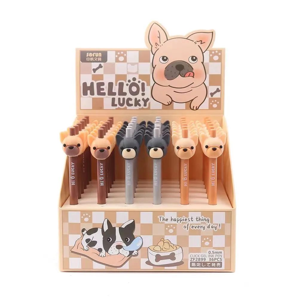 22480 BULLDOG RETRACTABLE GEL PEN-36