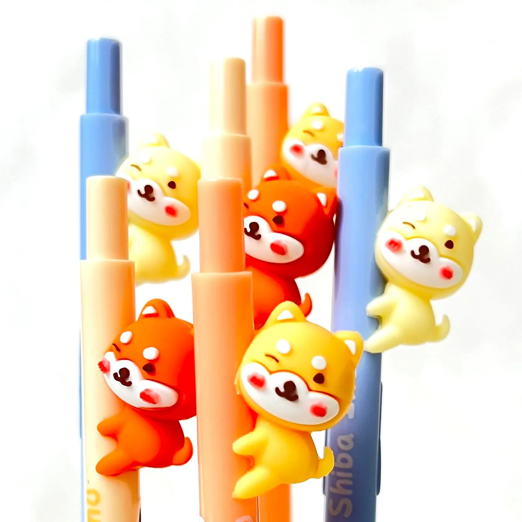 22482 SHIBA INU RETRACTABLE GEL PEN-36