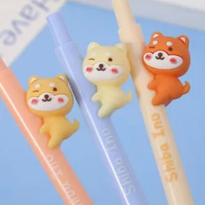 22482 SHIBA INU RETRACTABLE GEL PEN-36