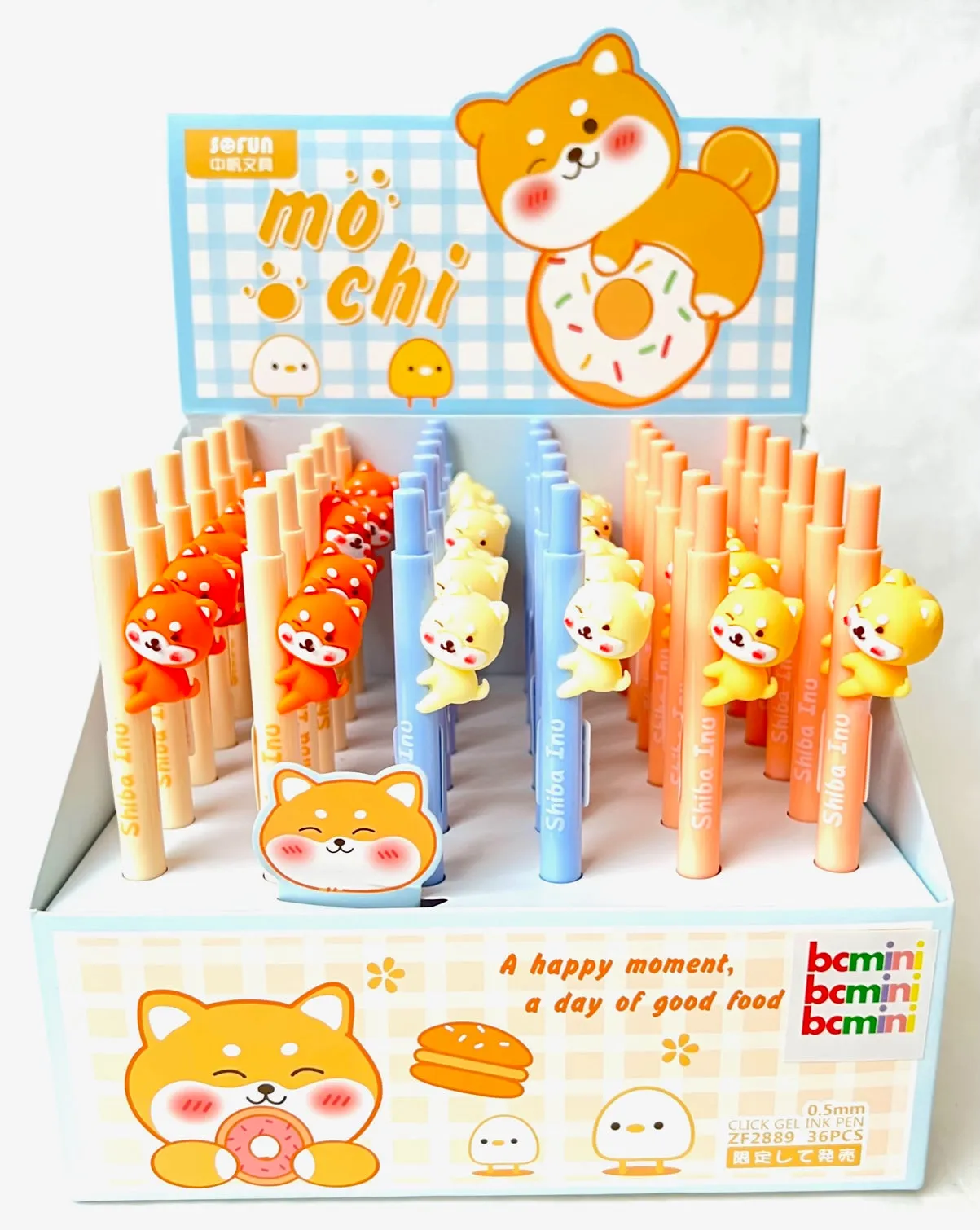 22482 SHIBA INU RETRACTABLE GEL PEN-36