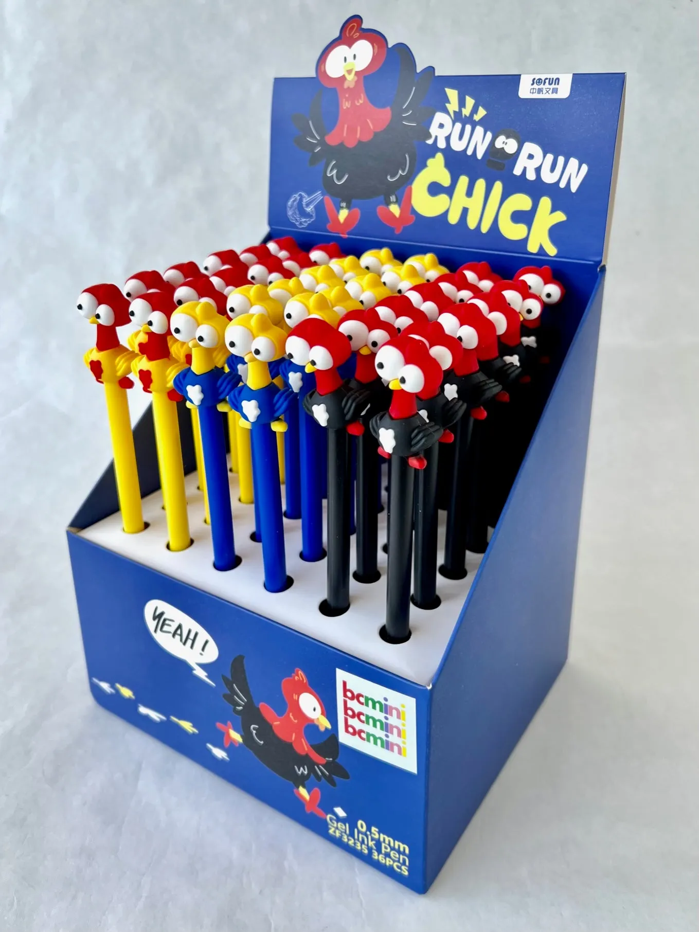 22539 RUN-RUN CHICKEN GEL PEN-36