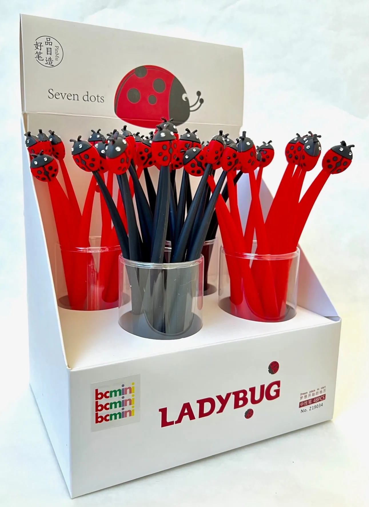 22544 LADYBUG GEL PEN-36