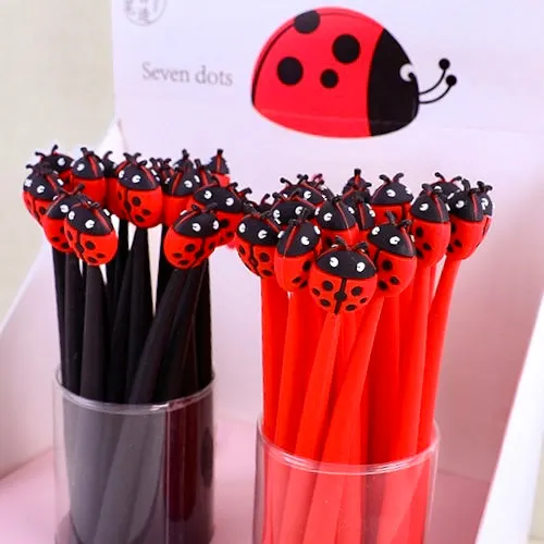 22544 LADYBUG GEL PEN-36