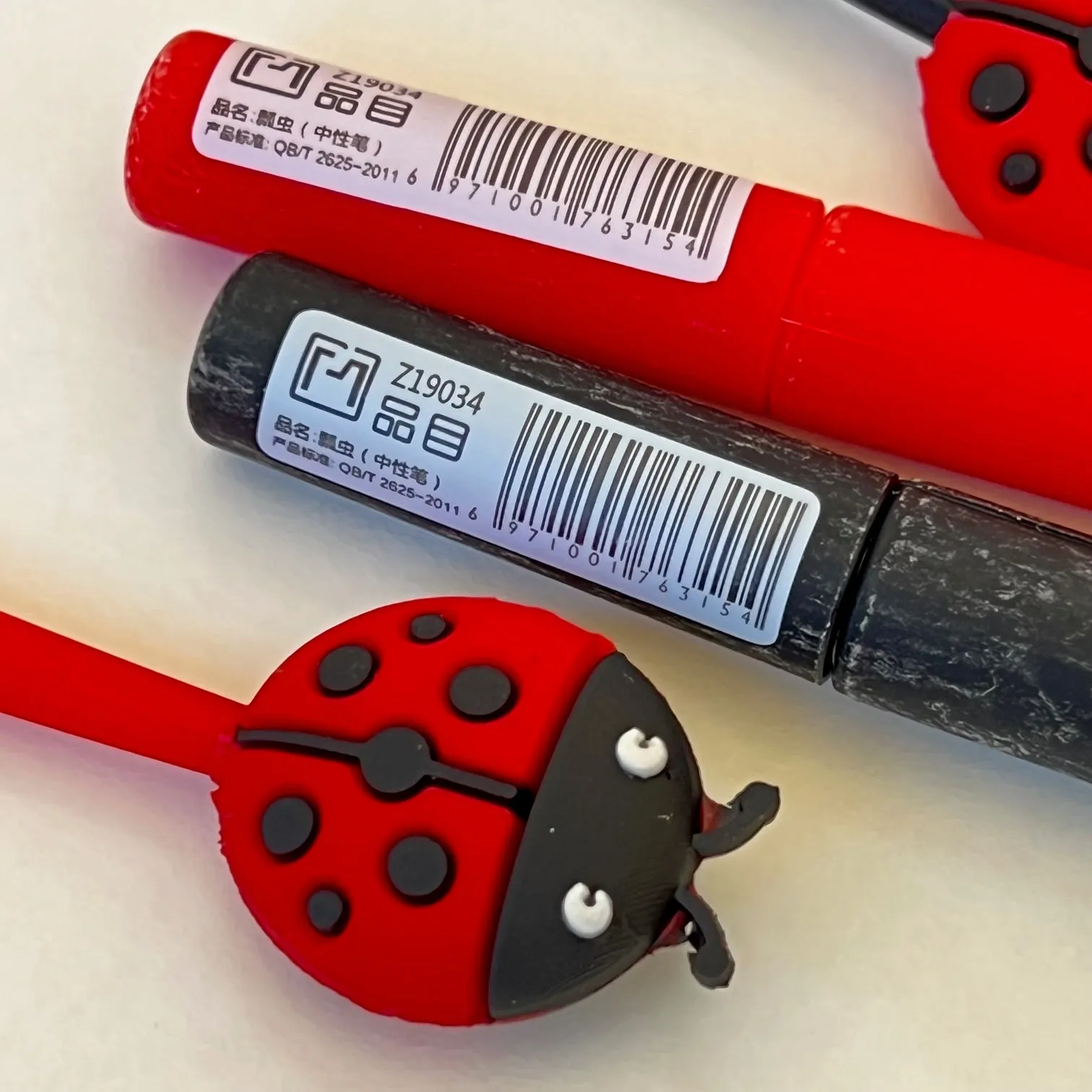 22544 LADYBUG GEL PEN-36