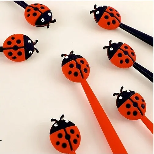 22544 LADYBUG GEL PEN-36