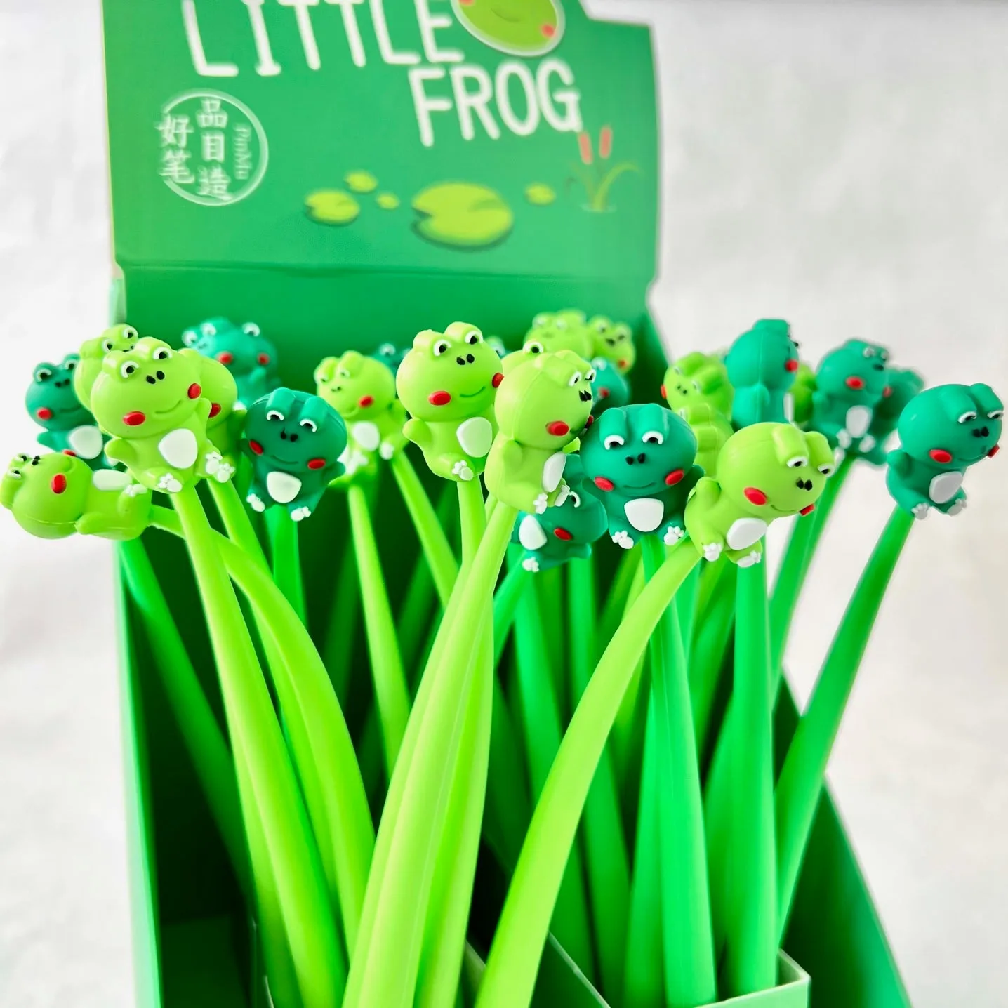 22563 FROG WIGGLE GEL PEN-48