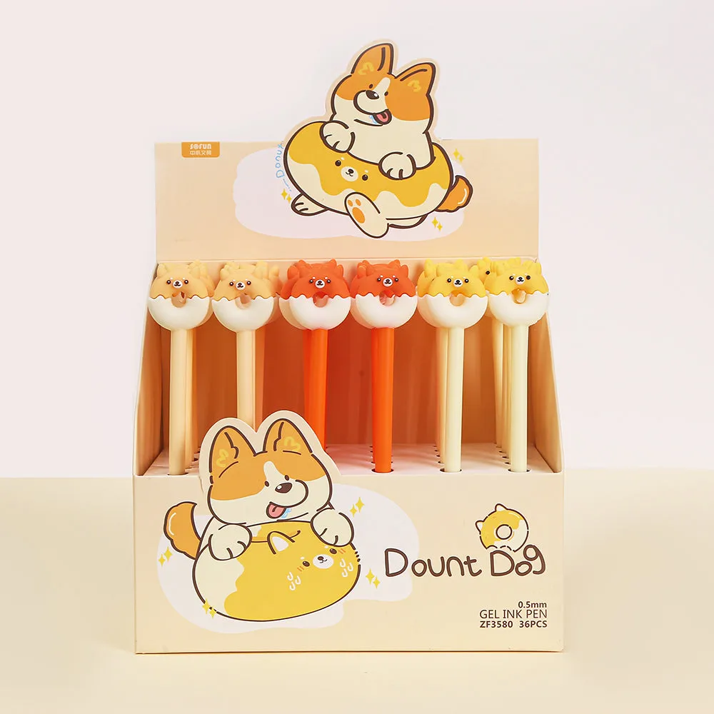 22589 DONUT DOG GEL PEN-36