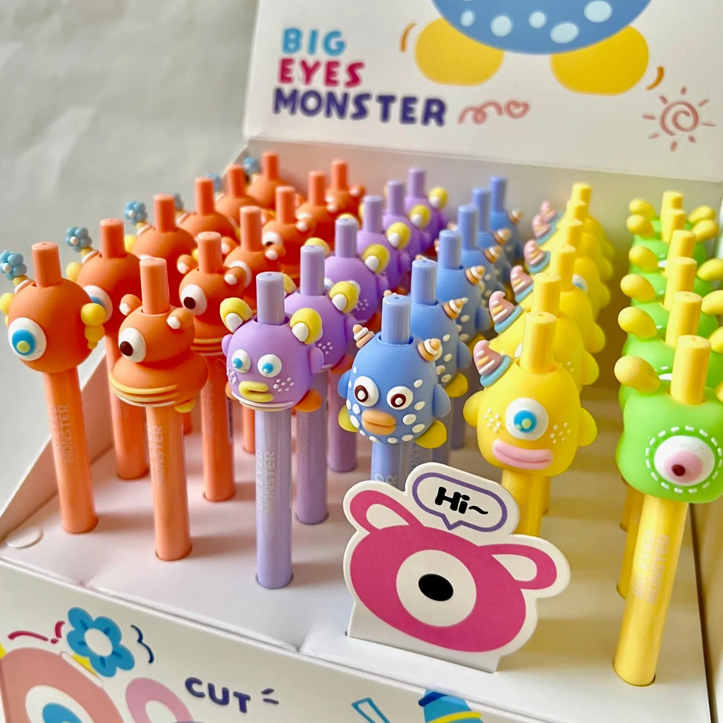 22597 BIG EYE MONSTER GEL PEN-36