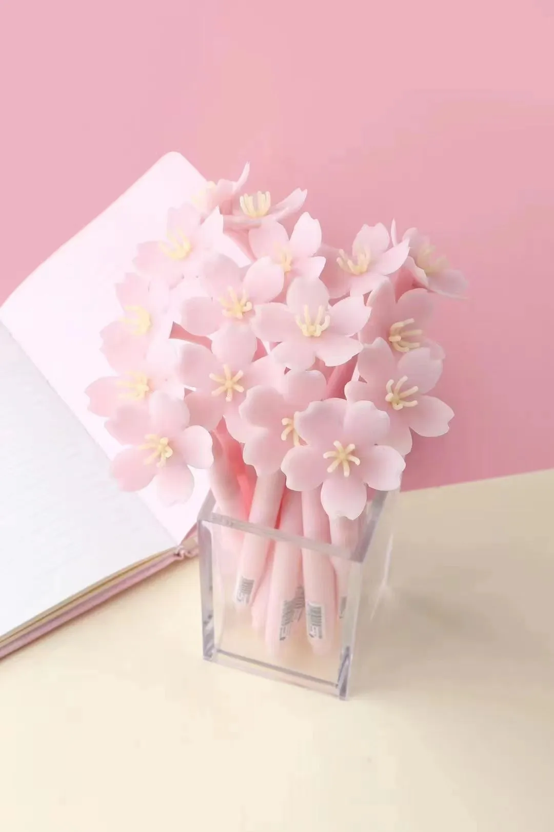 22612 SAKURA CHERRY BLOSSOM WIGGLE GEL PEN-24