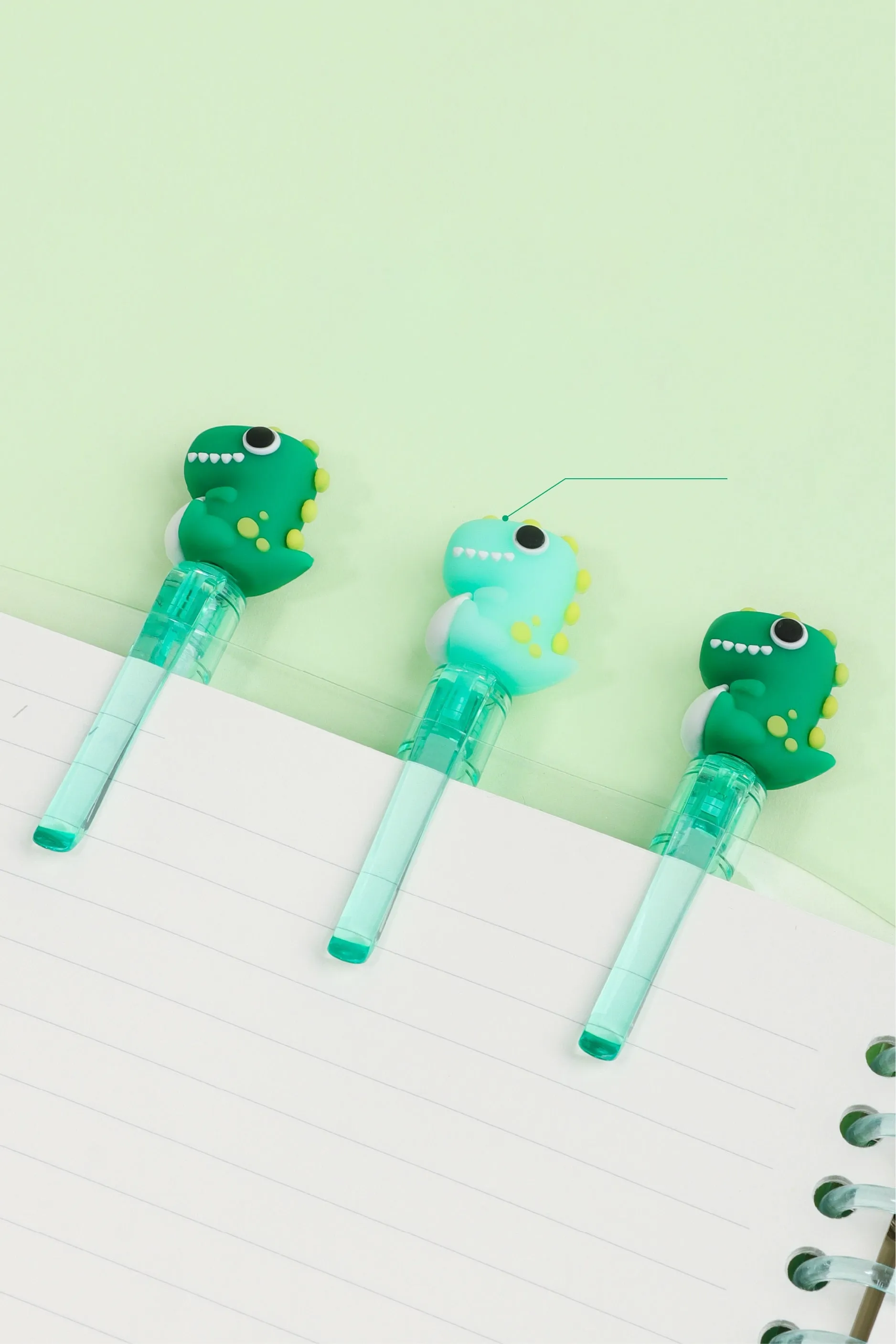 22617 DINOSAUR RETRACTABLE GEL PEN-24