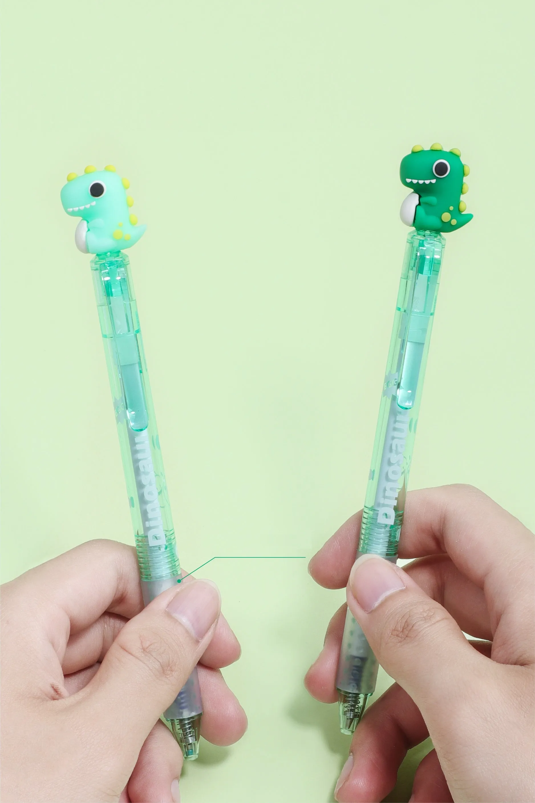 22617 DINOSAUR RETRACTABLE GEL PEN-24