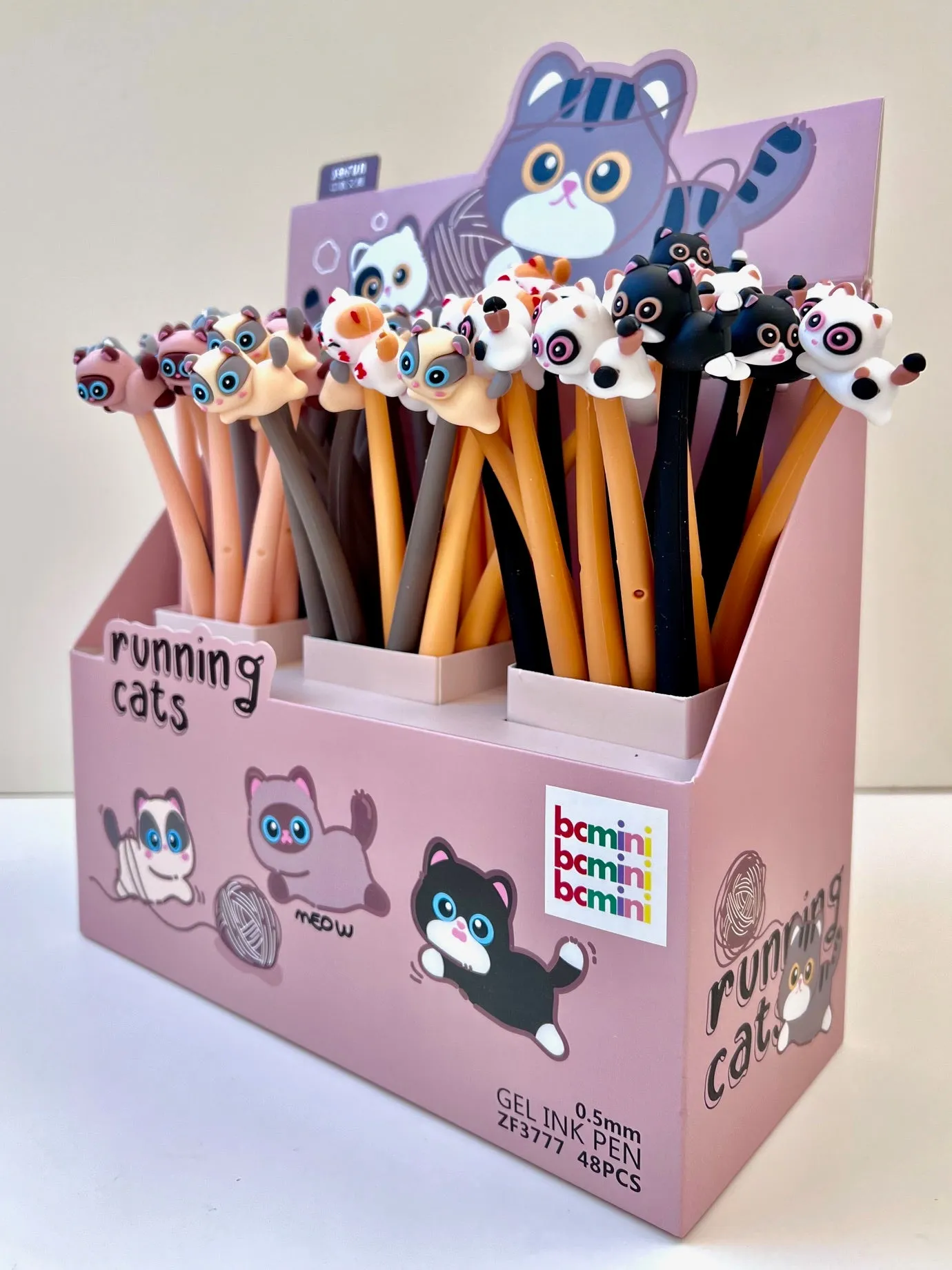 22622 RUNING CAT GEL PEN-48