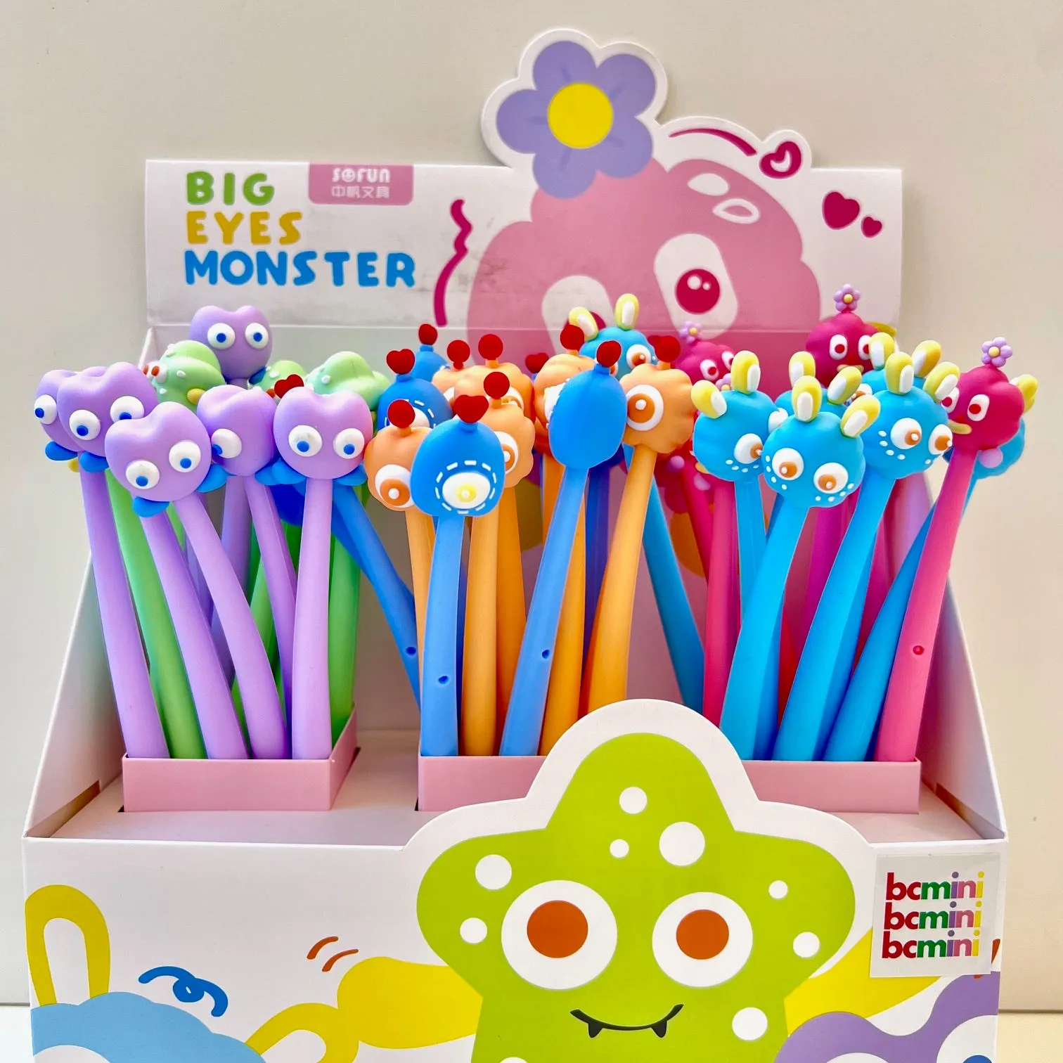 22625 BIG EYE MONSTER GEL PEN-48