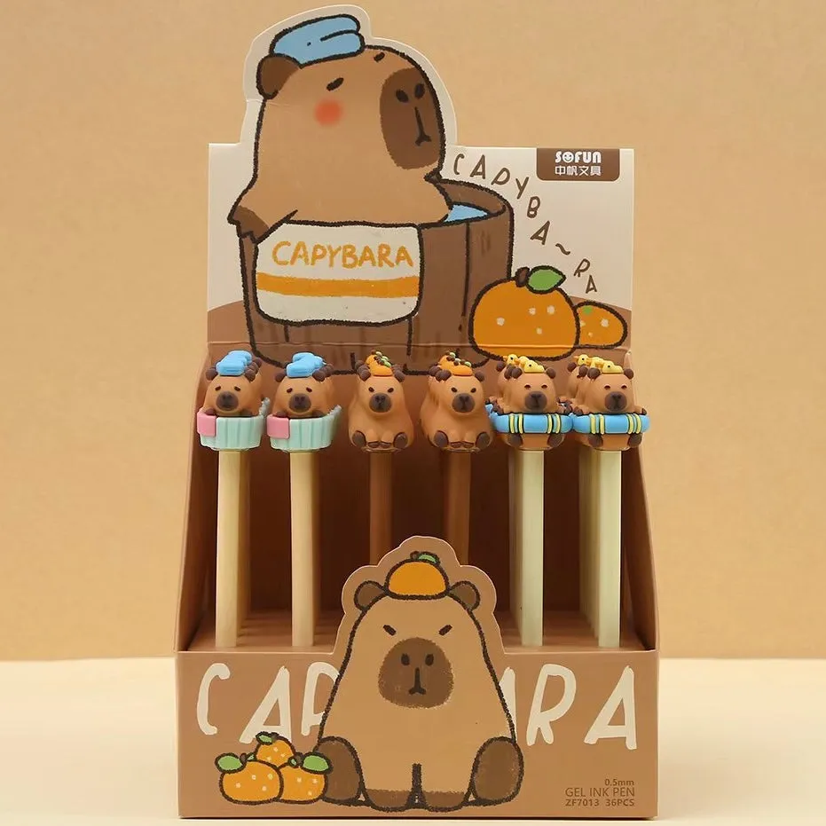 22630 CAPYBARA GEL PEN-36