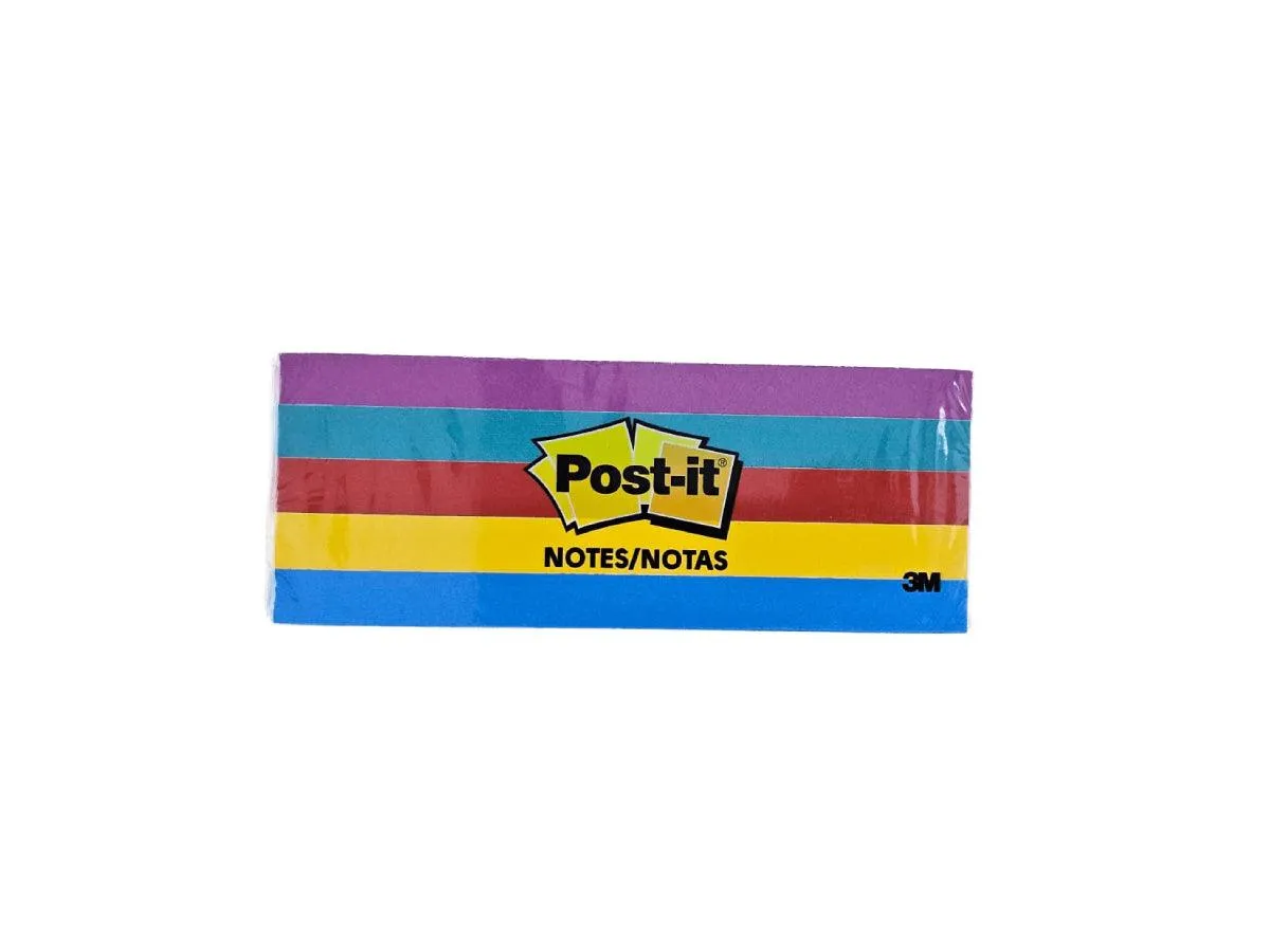 3M Post-It Notes Ultra Colors 655-5UC 5pads/pack