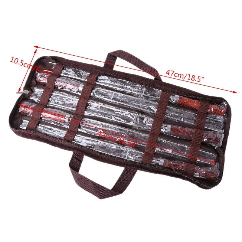 5pcs Roasting Forks With Bag