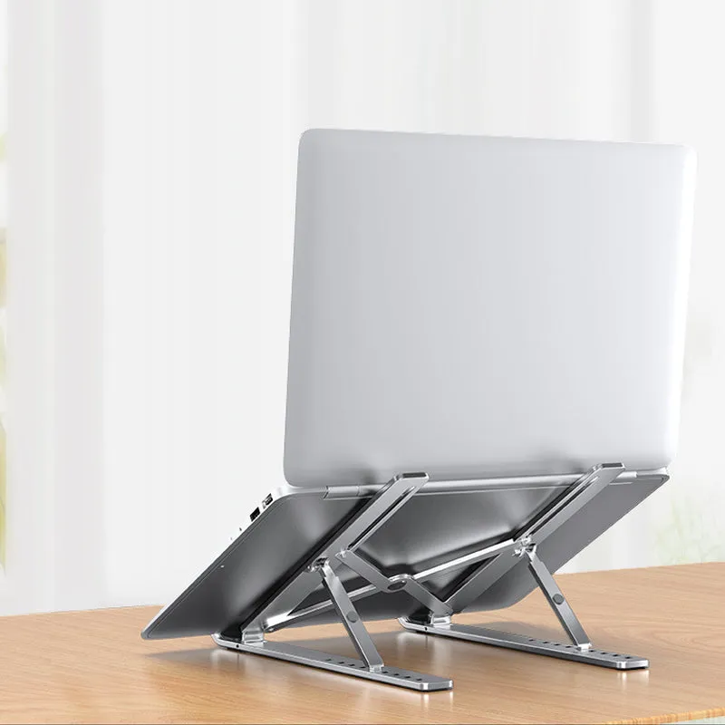 9 Levels Height Adjustable Alumiinum Alloy Portable Laptop Stand