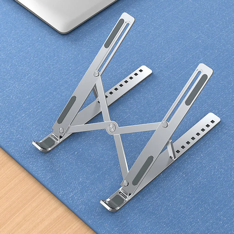 9 Levels Height Adjustable Alumiinum Alloy Portable Laptop Stand