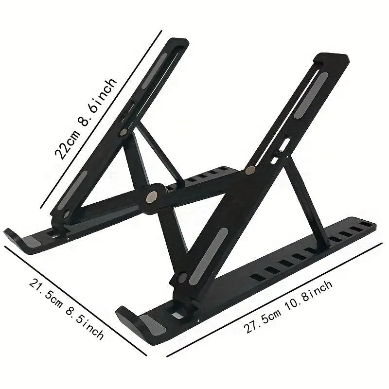 9 Levels Height Adjustable Alumiinum Alloy Portable Laptop Stand