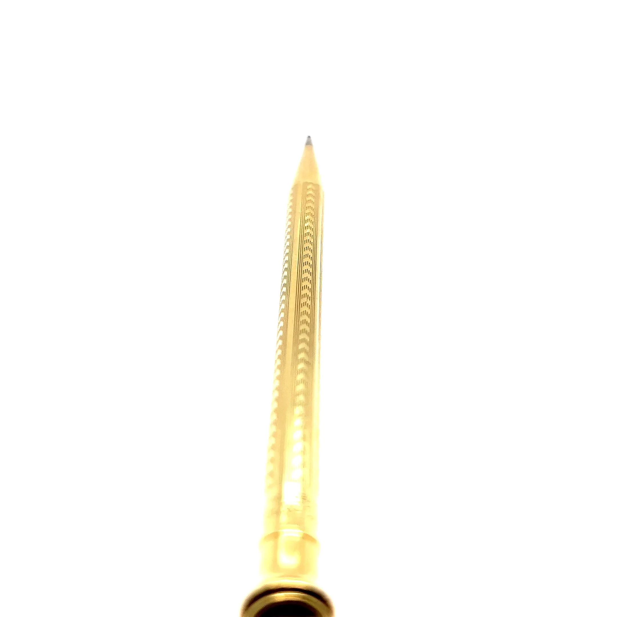 Art Deco 18 Karat Solid Yellow Gold Wahl Eversharp Mechanical Pencil