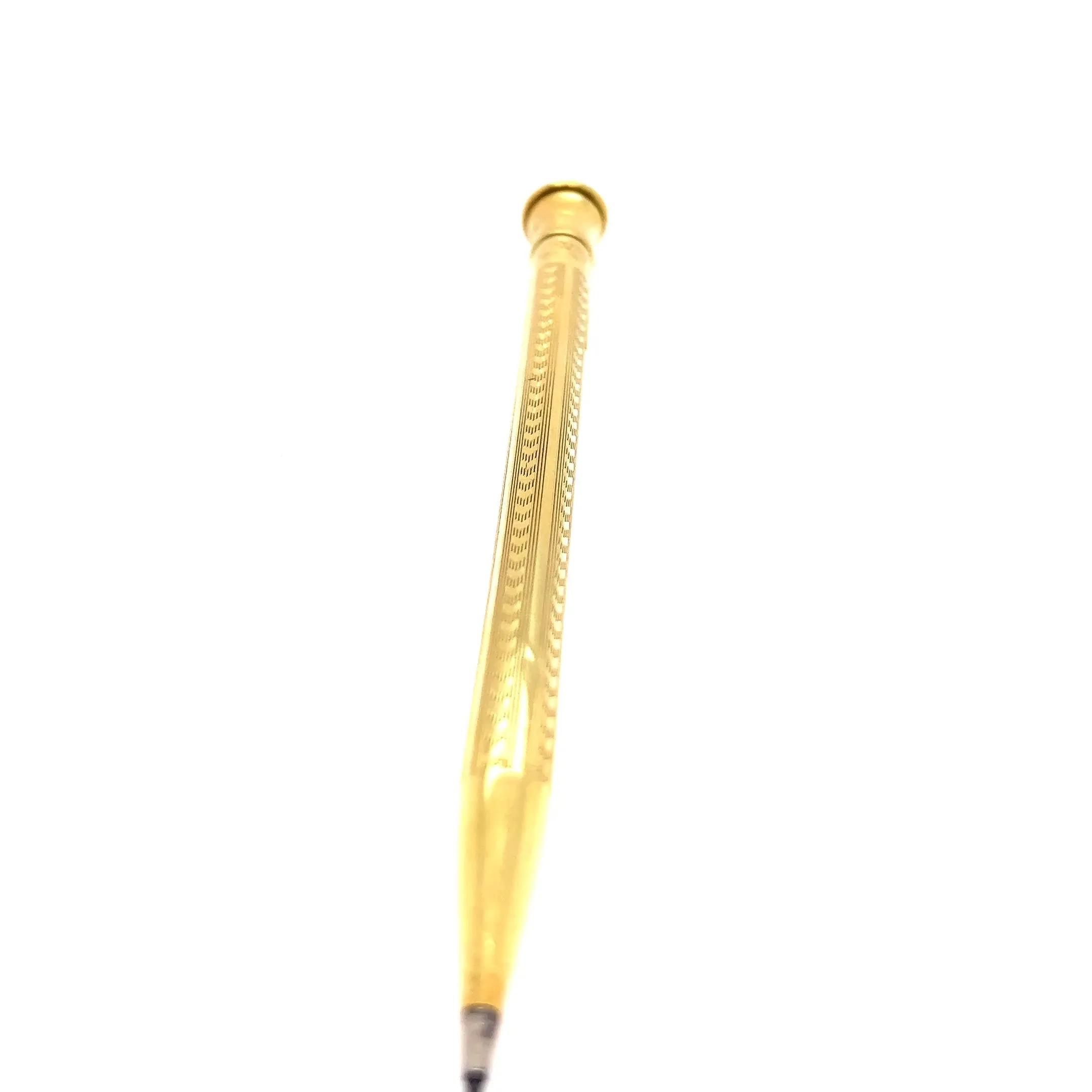 Art Deco 18 Karat Solid Yellow Gold Wahl Eversharp Mechanical Pencil