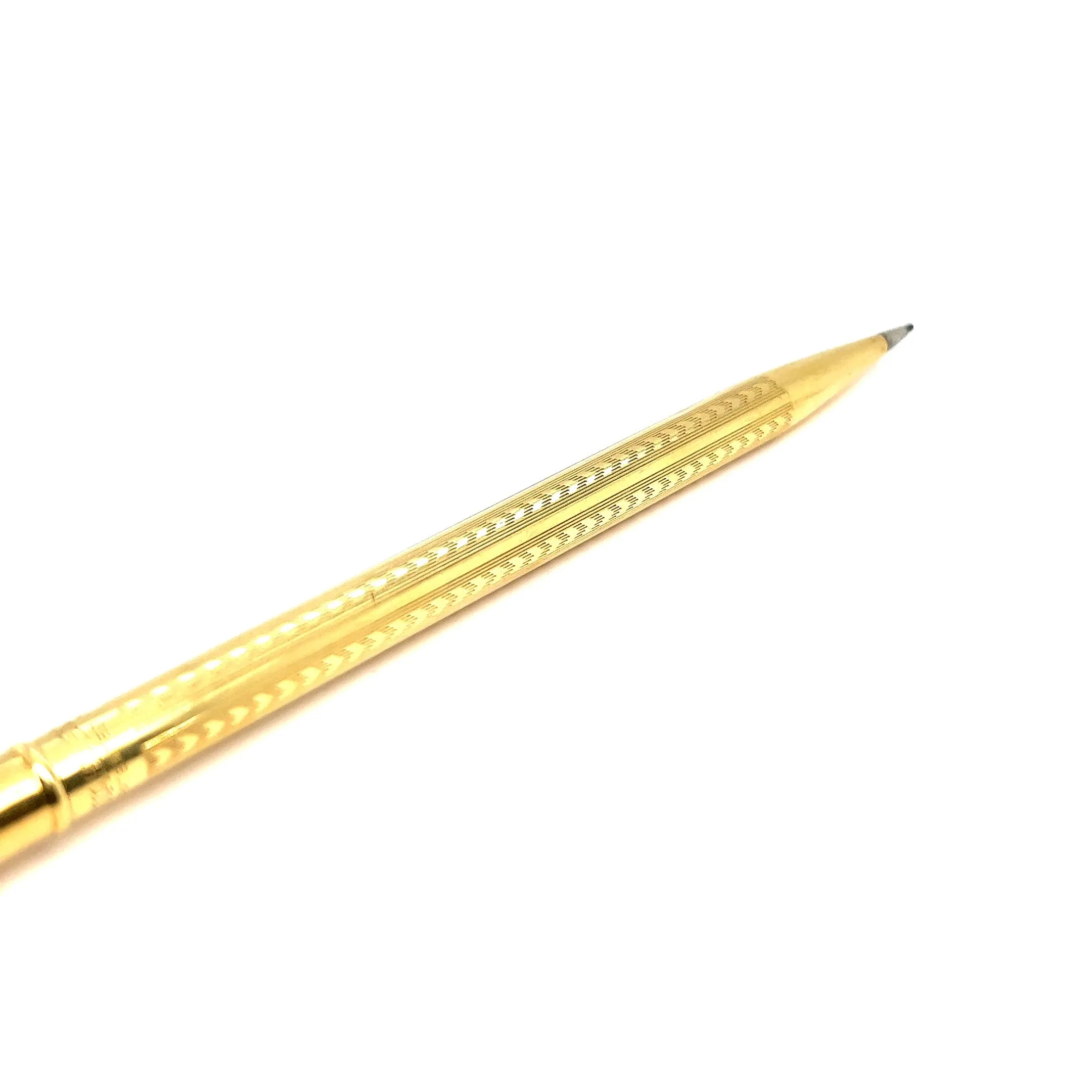 Art Deco 18 Karat Solid Yellow Gold Wahl Eversharp Mechanical Pencil