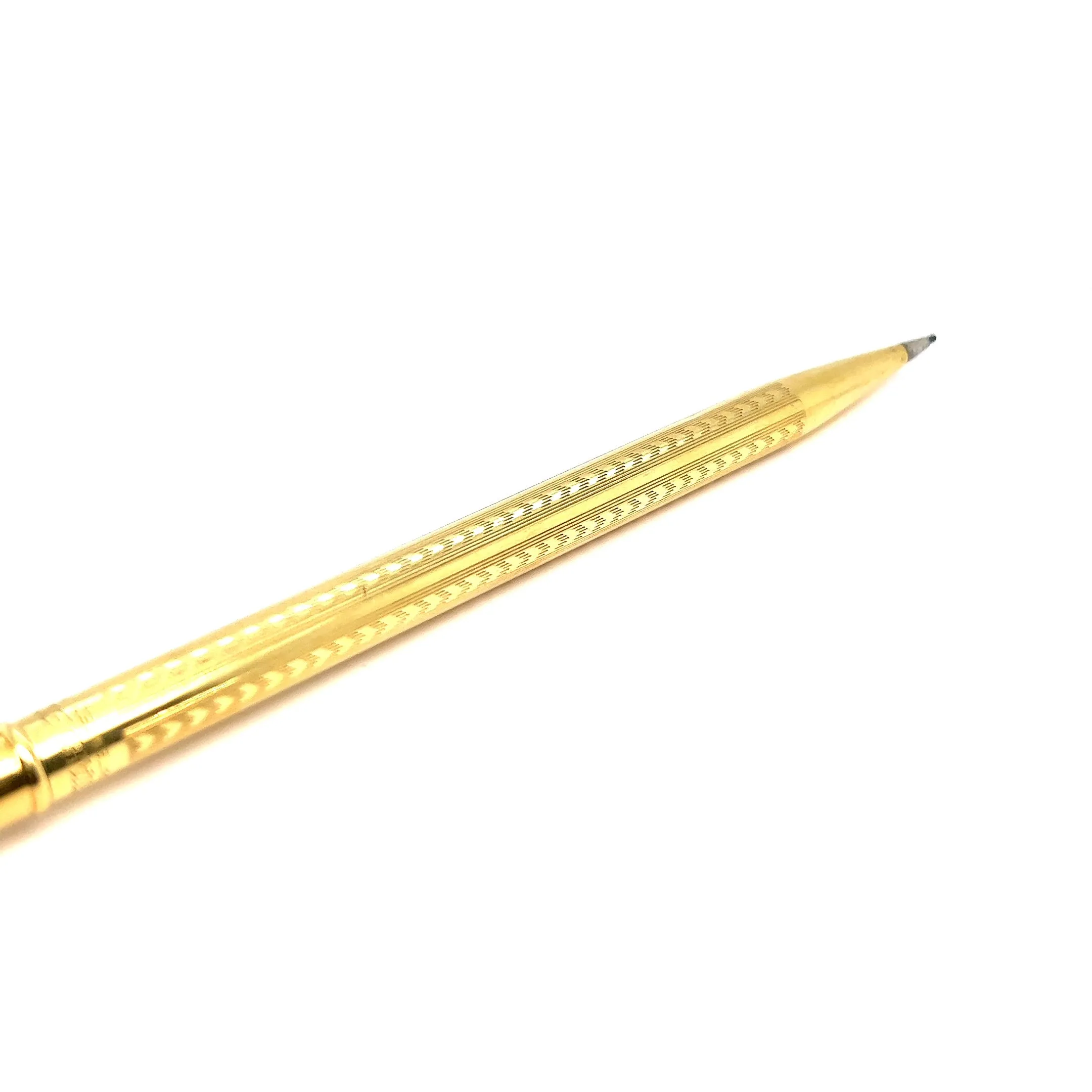 Art Deco 18 Karat Solid Yellow Gold Wahl Eversharp Mechanical Pencil