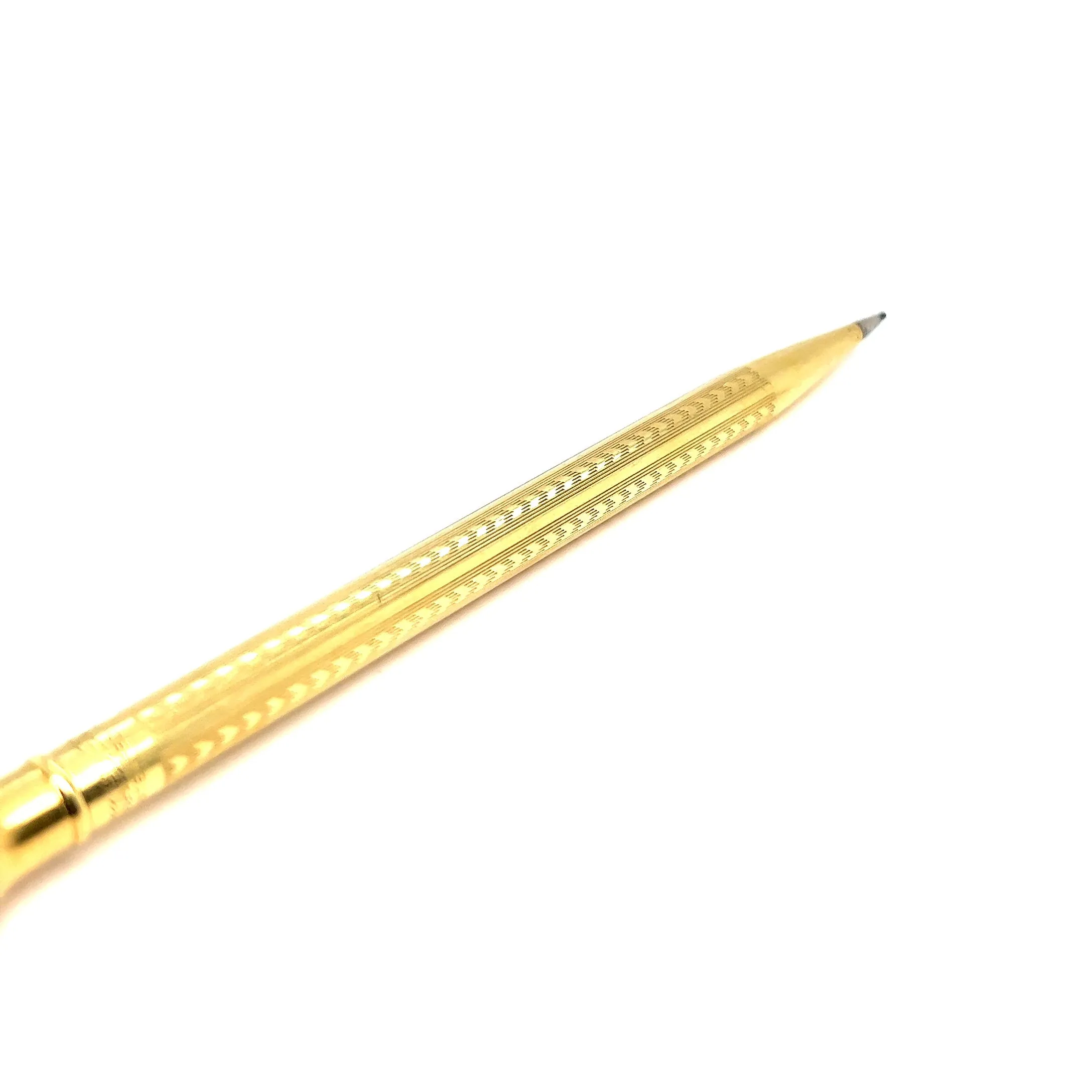 Art Deco 18 Karat Solid Yellow Gold Wahl Eversharp Mechanical Pencil