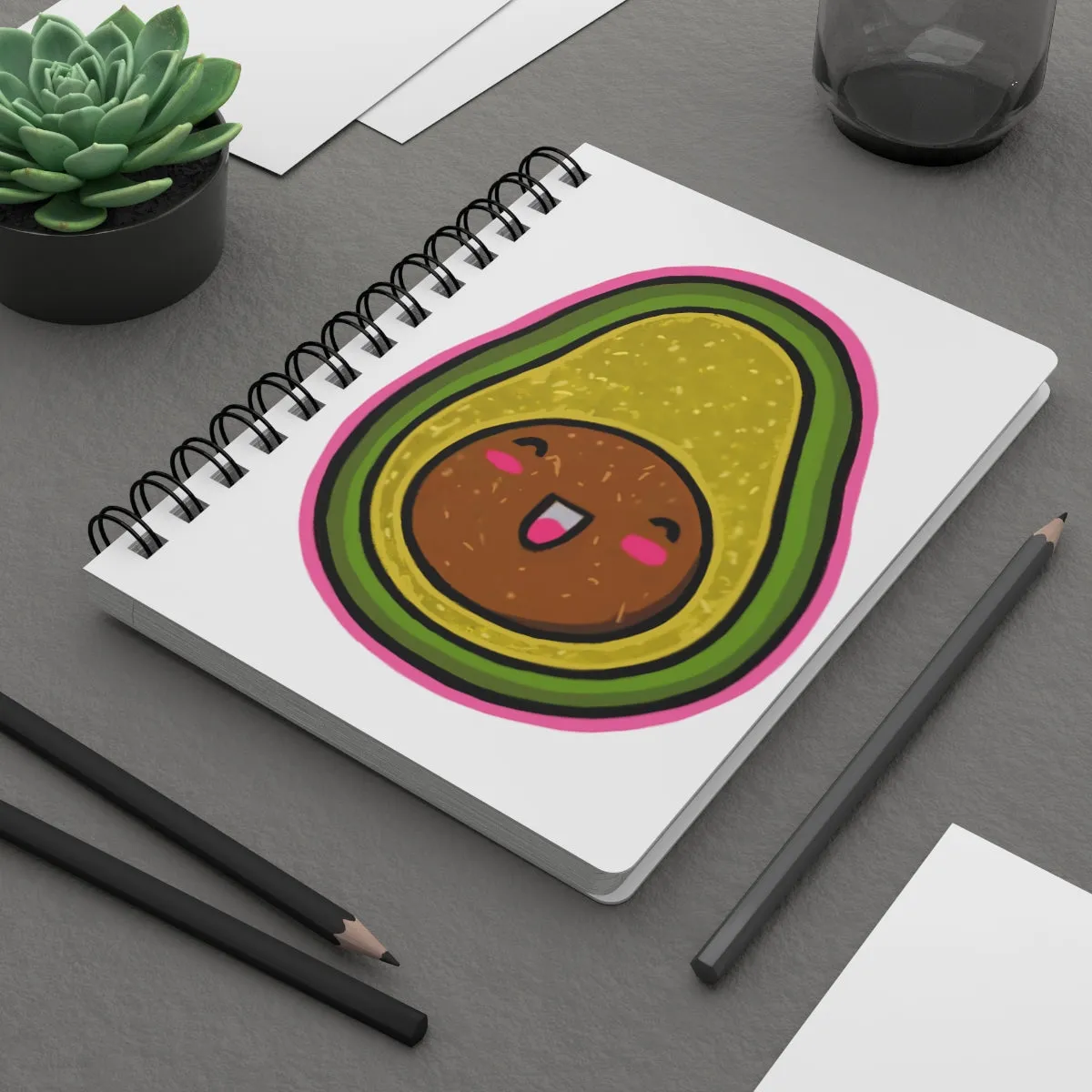 Avocado Spiral Bound Journal