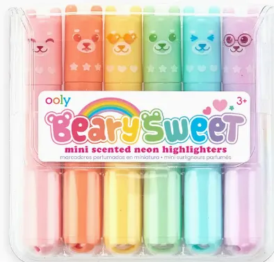 Beary Sweet Mini Scented Highlighters